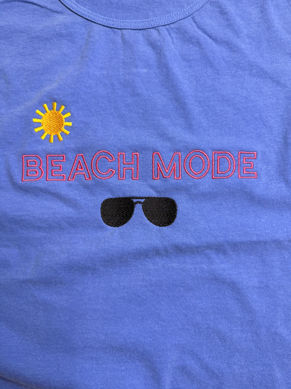 Beach Mode Summer Tank Top | Vacation t-shirt | Beachwear Top
