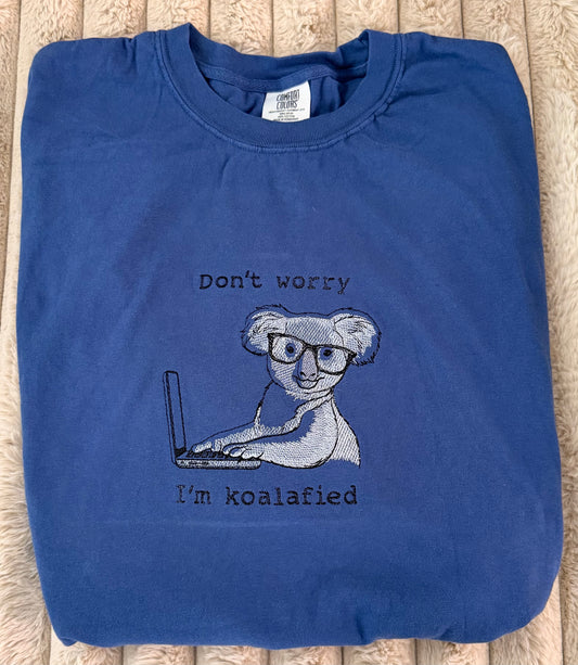 I'm Koalified - Embroidered IT and Tech T-shirt