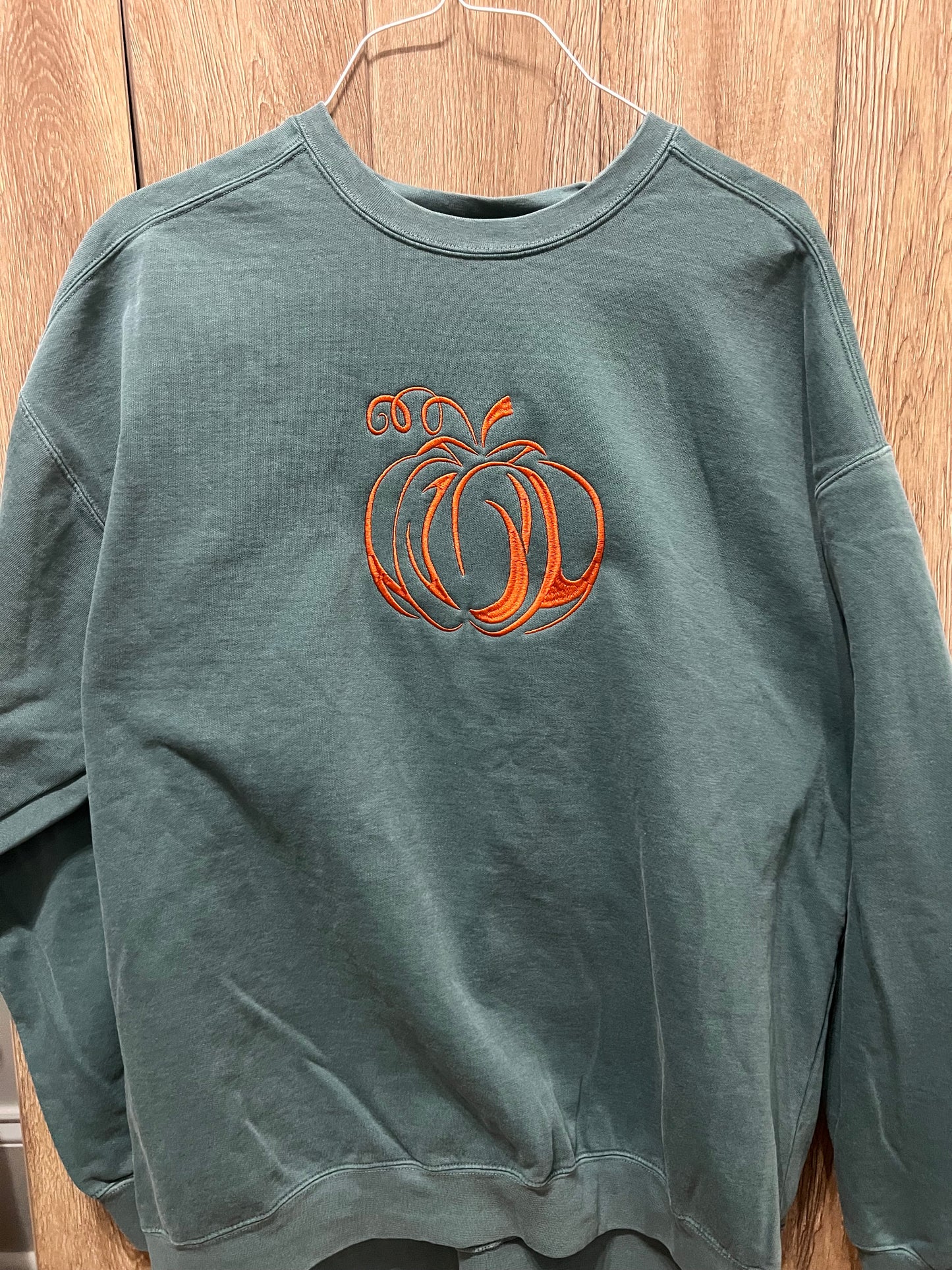 Fall Abstract Pumpkin Sweatshirt