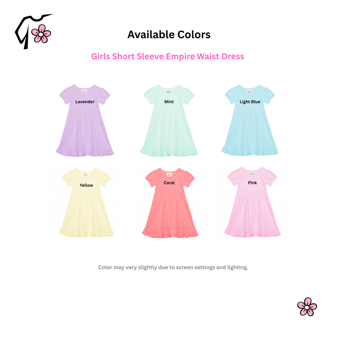 Personalized Embroidered Girls Dress