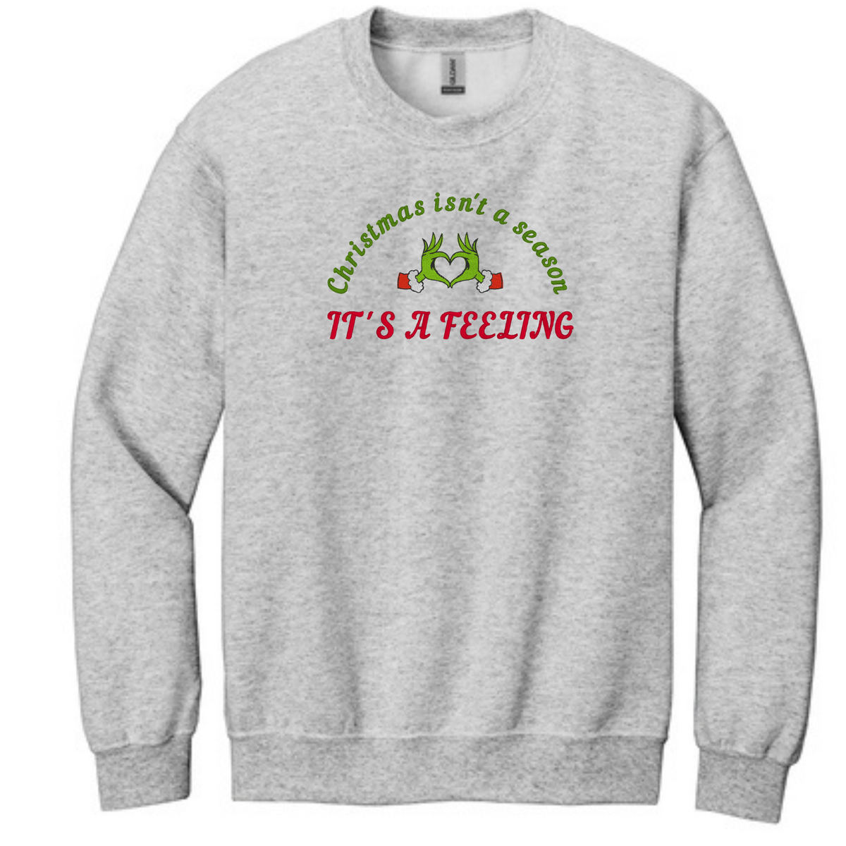 Christmas is a feeling - Crewneck Sweatshirt