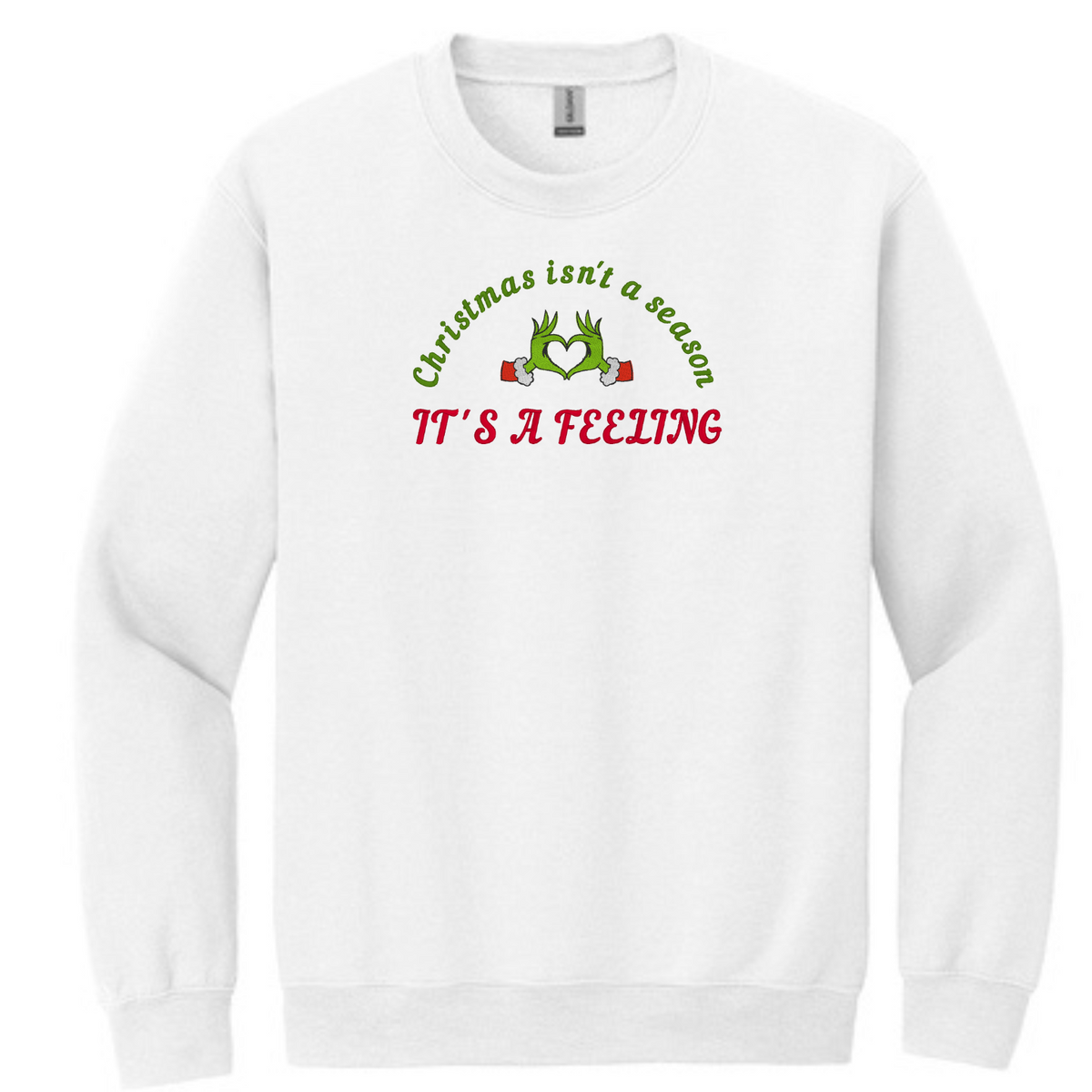 Christmas is a feeling - Crewneck Sweatshirt