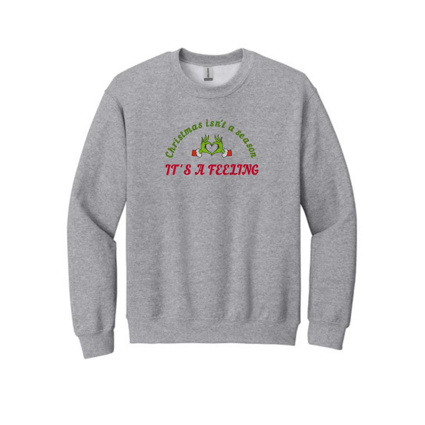 Christmas is a feeling - Crewneck Sweatshirt
