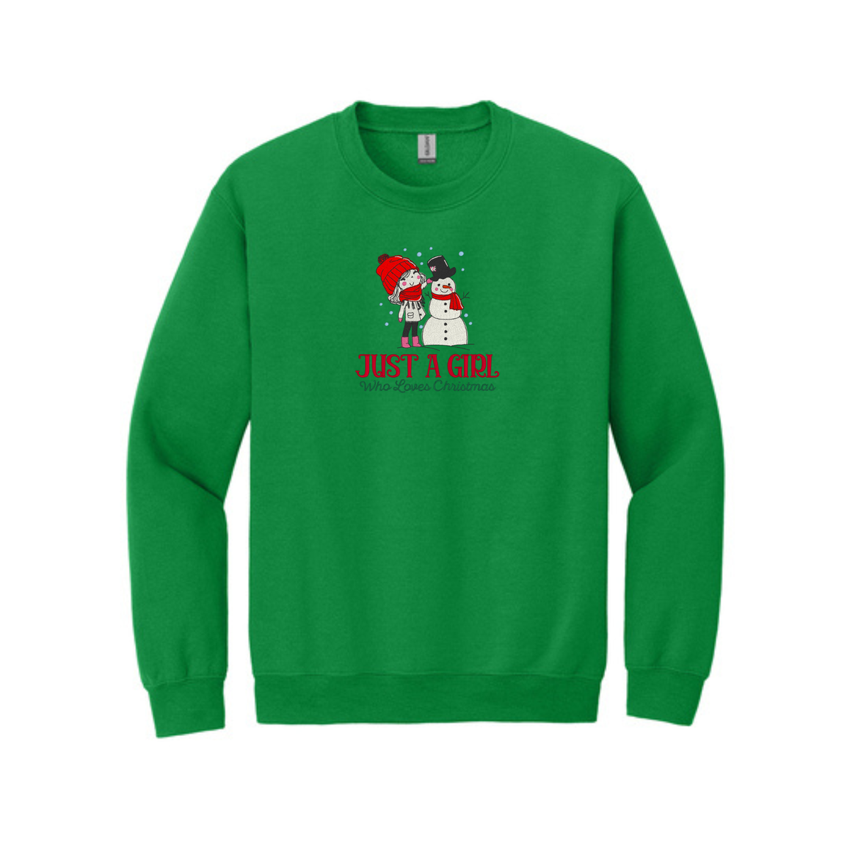 Just a Girl Who Loves Christmas - Crewneck Sweatshirt