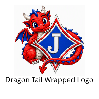 Youth T-shirts with various Cute Dragon DTF Print Options