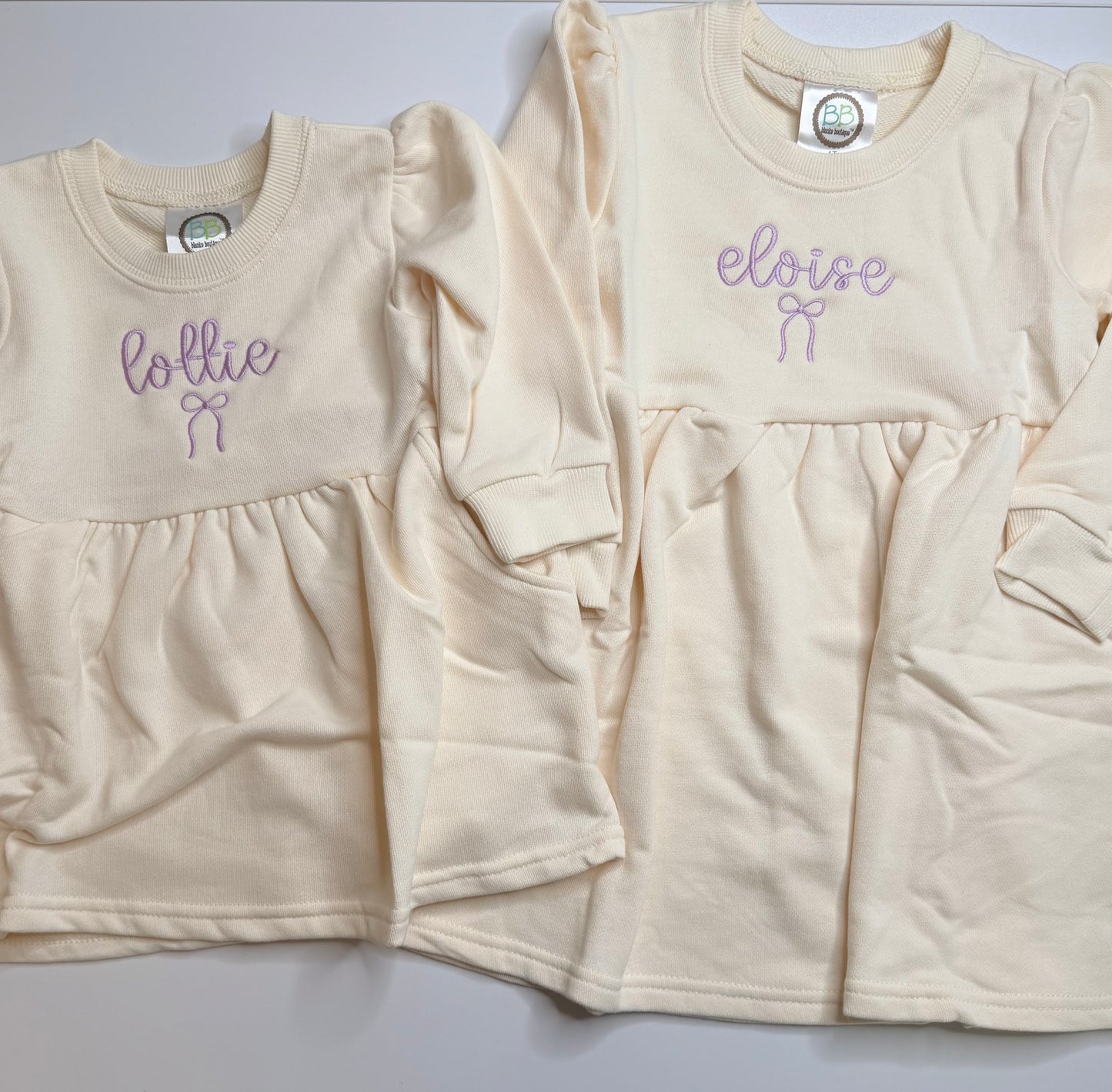 Personalized Embroidered Girls Dress