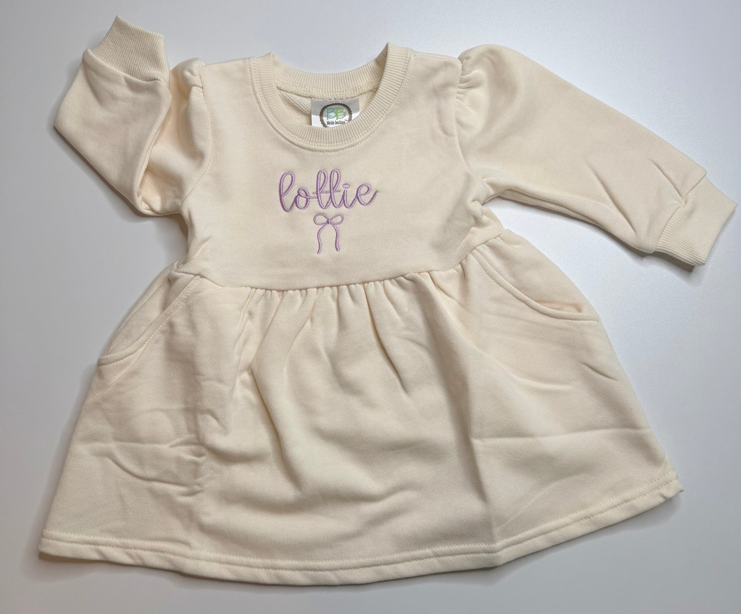 Personalized Embroidered Girls Dress
