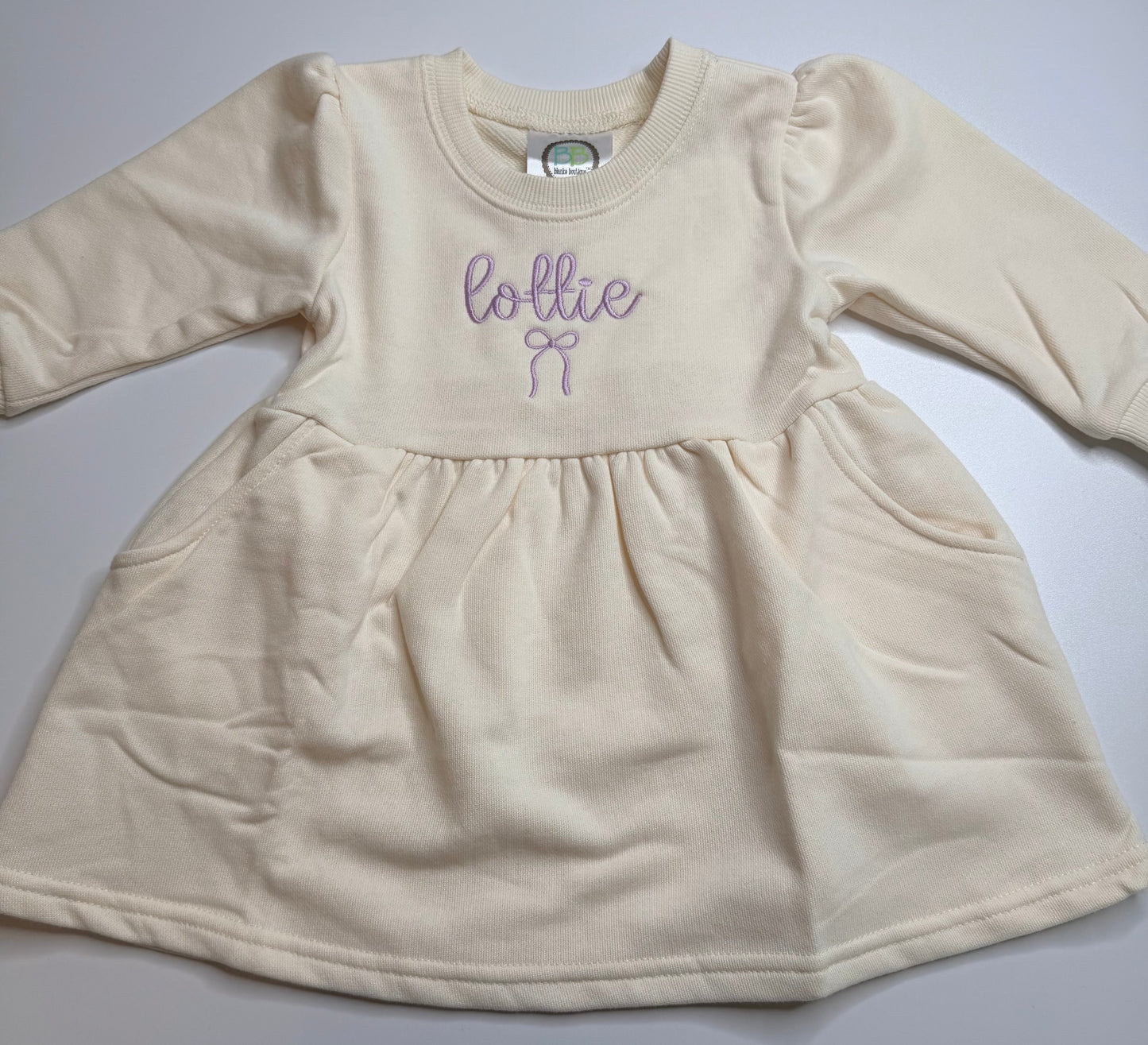 Personalized Embroidered Girls Dress