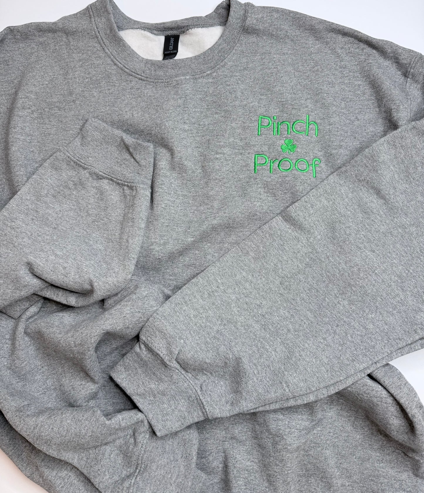 Pinch Proof Embroidered St. Patrick's Day Shirt