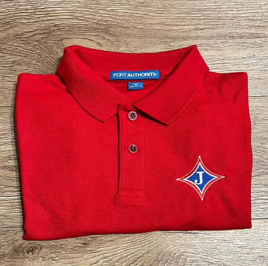 Youth Short Sleeve cotton/poly Polo with school logo