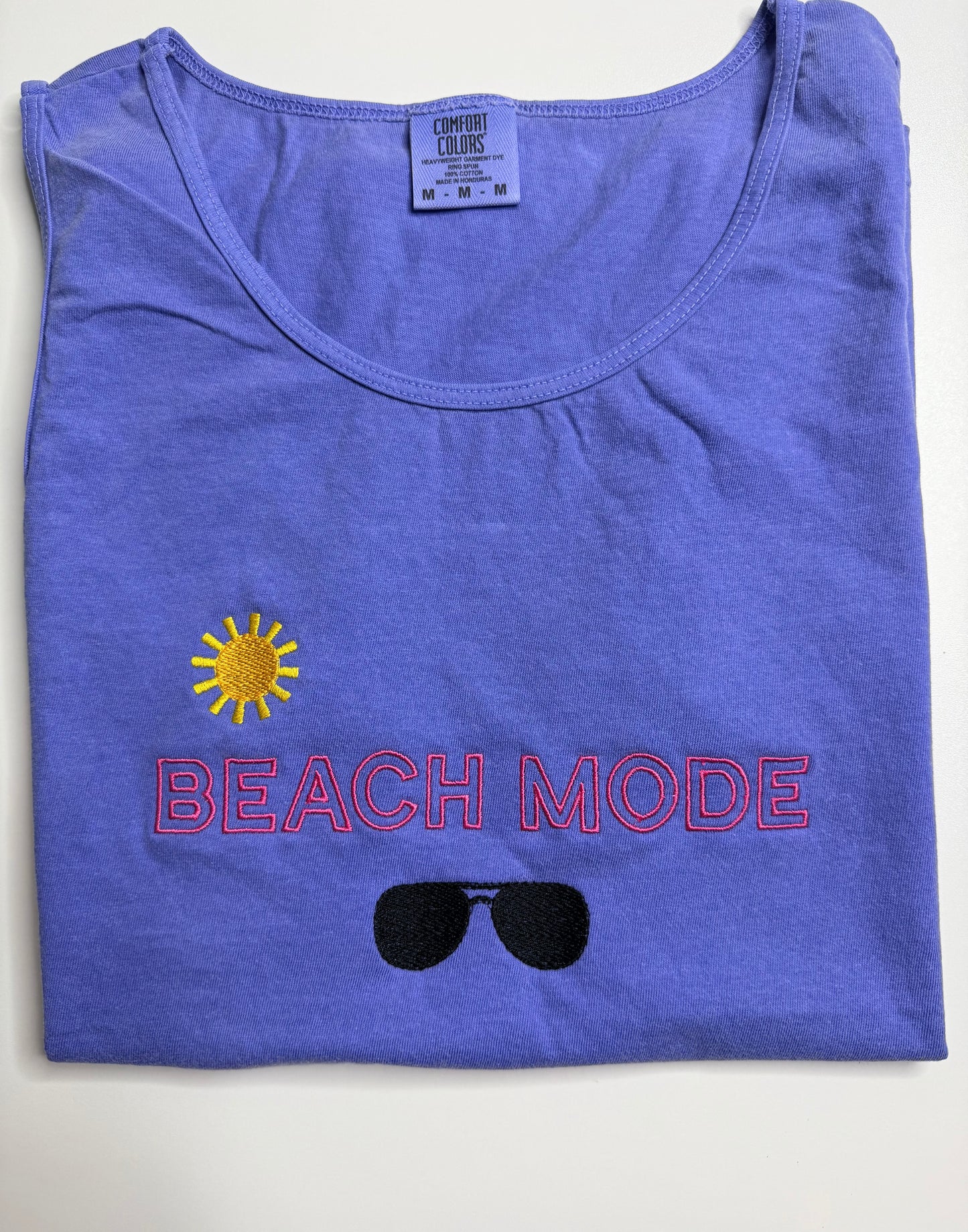 Beach Mode Summer Tank Top | Vacation t-shirt | Beachwear Top