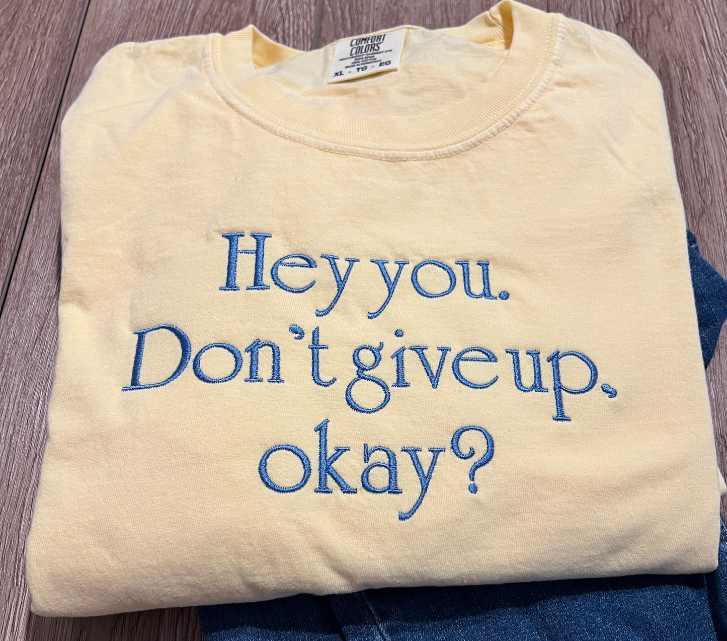 Hey You, Don't Give Up