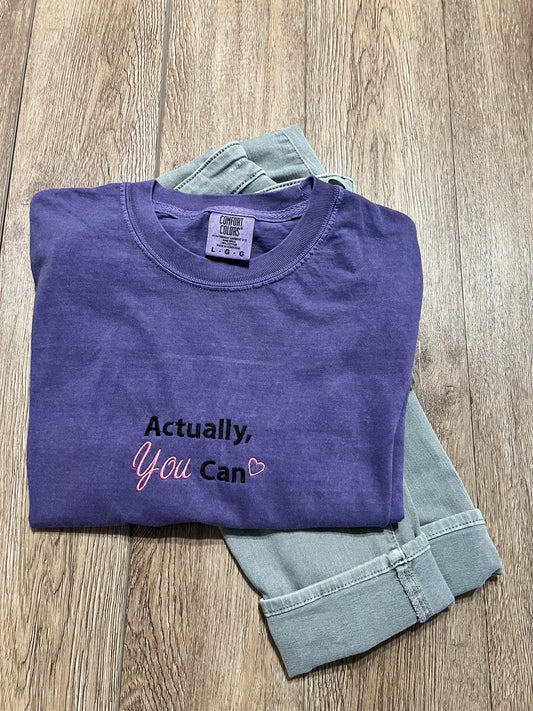 Actually, You Can