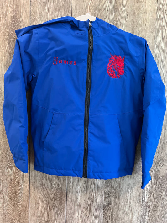 Youth Waterproof Insulated Jacket with fierce dragon