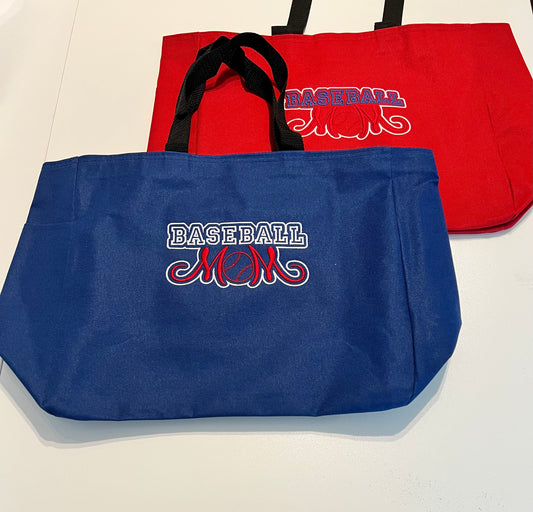 Baseball Mom Tote