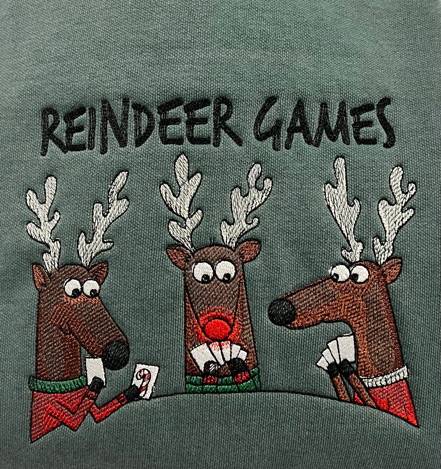 'Reindeer Games' Christmas Sweatshirt