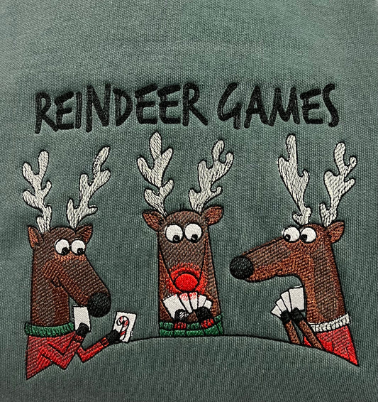'Reindeer Games' Christmas Sweatshirt