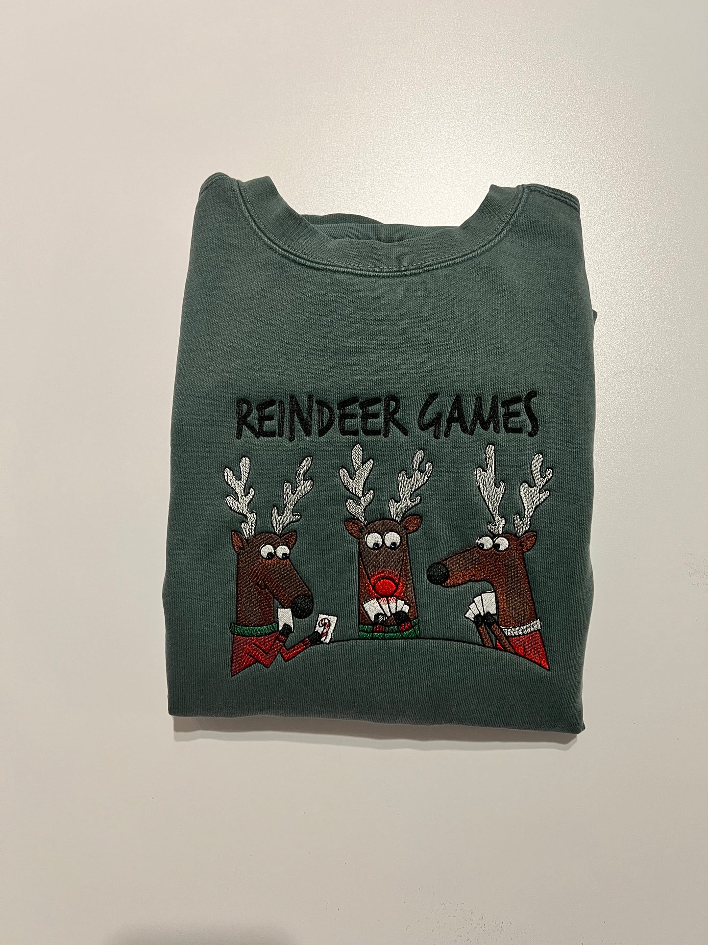 'Reindeer Games' Christmas Sweatshirt