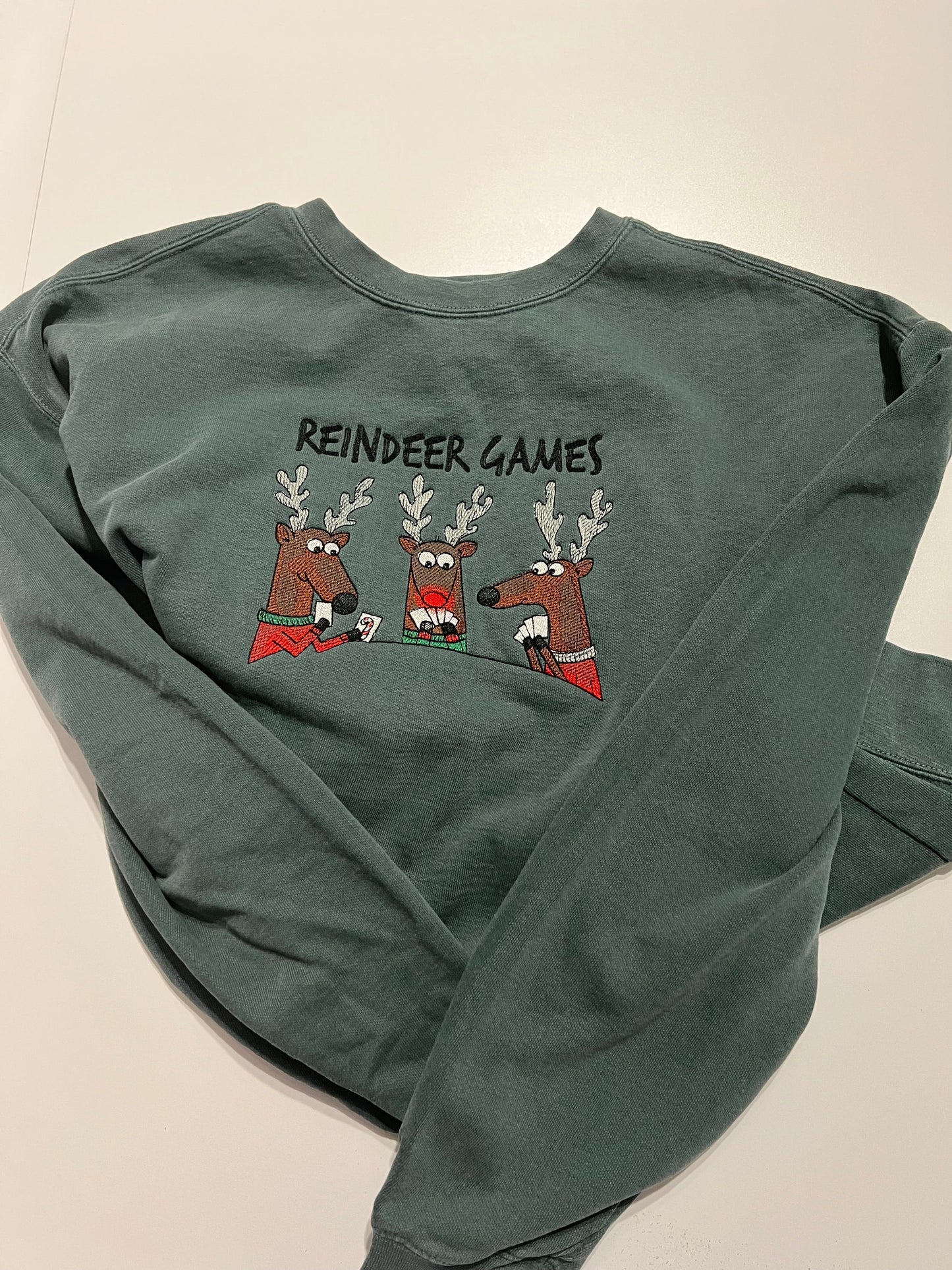 'Reindeer Games' Christmas Sweatshirt