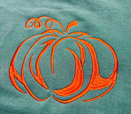 Fall Abstract Pumpkin Sweatshirt