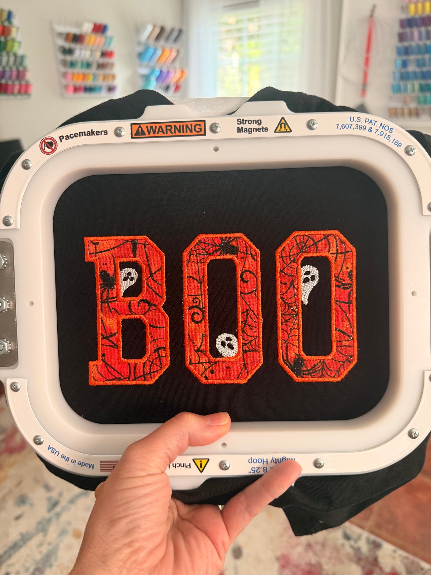 Embroidered Toddler Boo Applique | Boo Ghosts Embroidered Toddler Shirt |Spooky Season Top