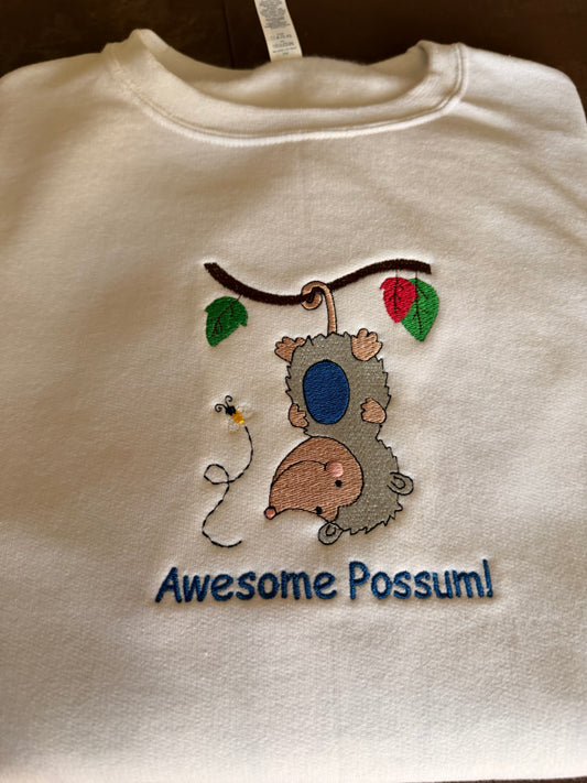 Awesome Possum -  Crewneck Sweatshirt