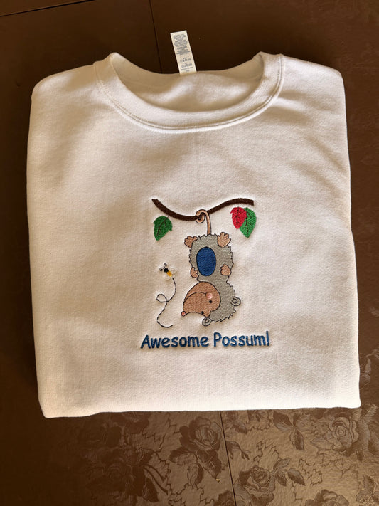 Awesome Possum -  Crewneck Sweatshirt