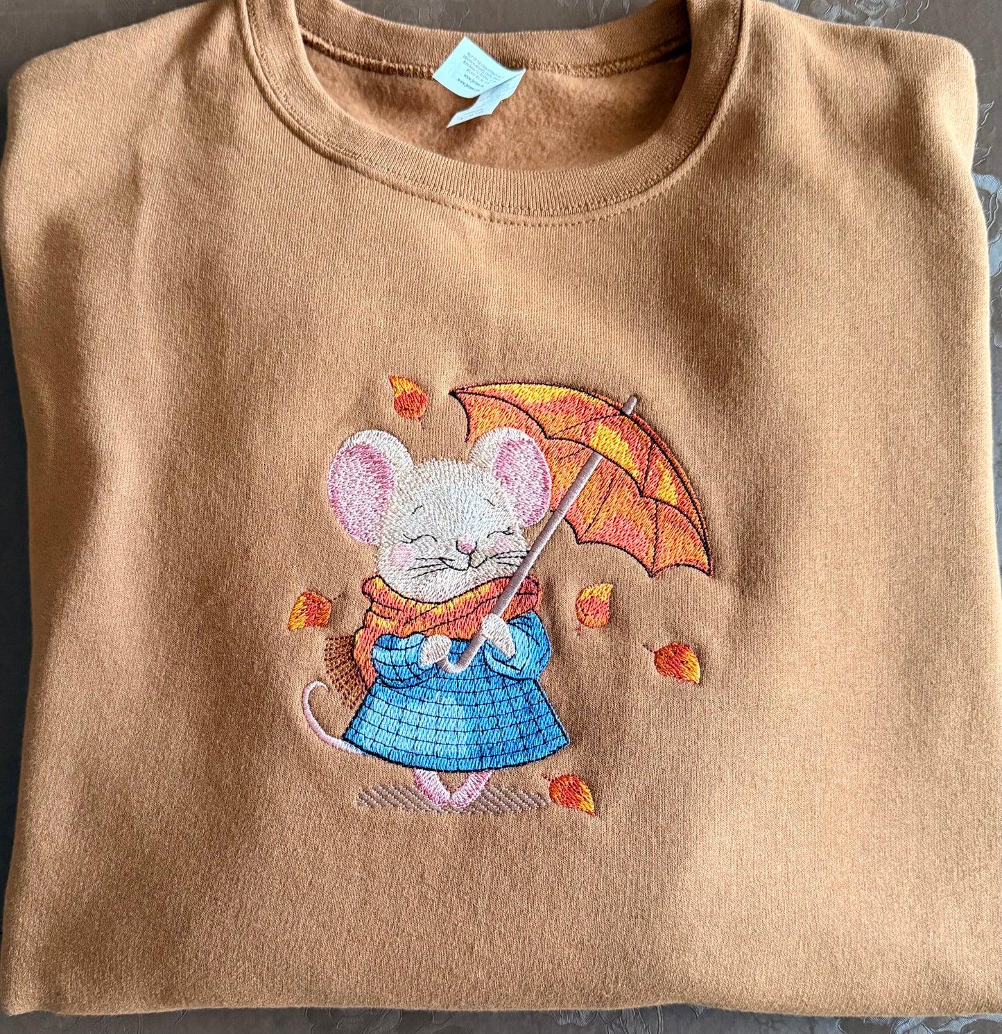 Fall Mouse  -  Crewneck Sweatshirt