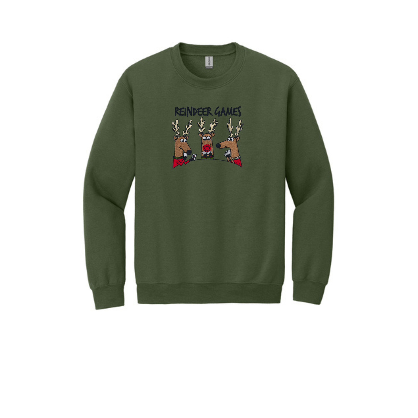 'Reindeer Games' Christmas Sweatshirt