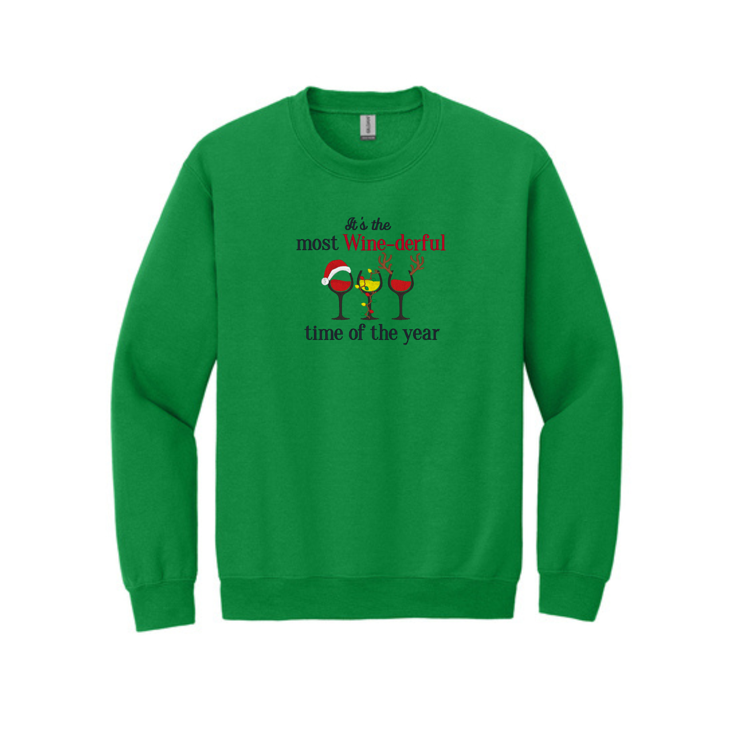 The most Wine-derful time of the year -  Crewneck Sweatshirt