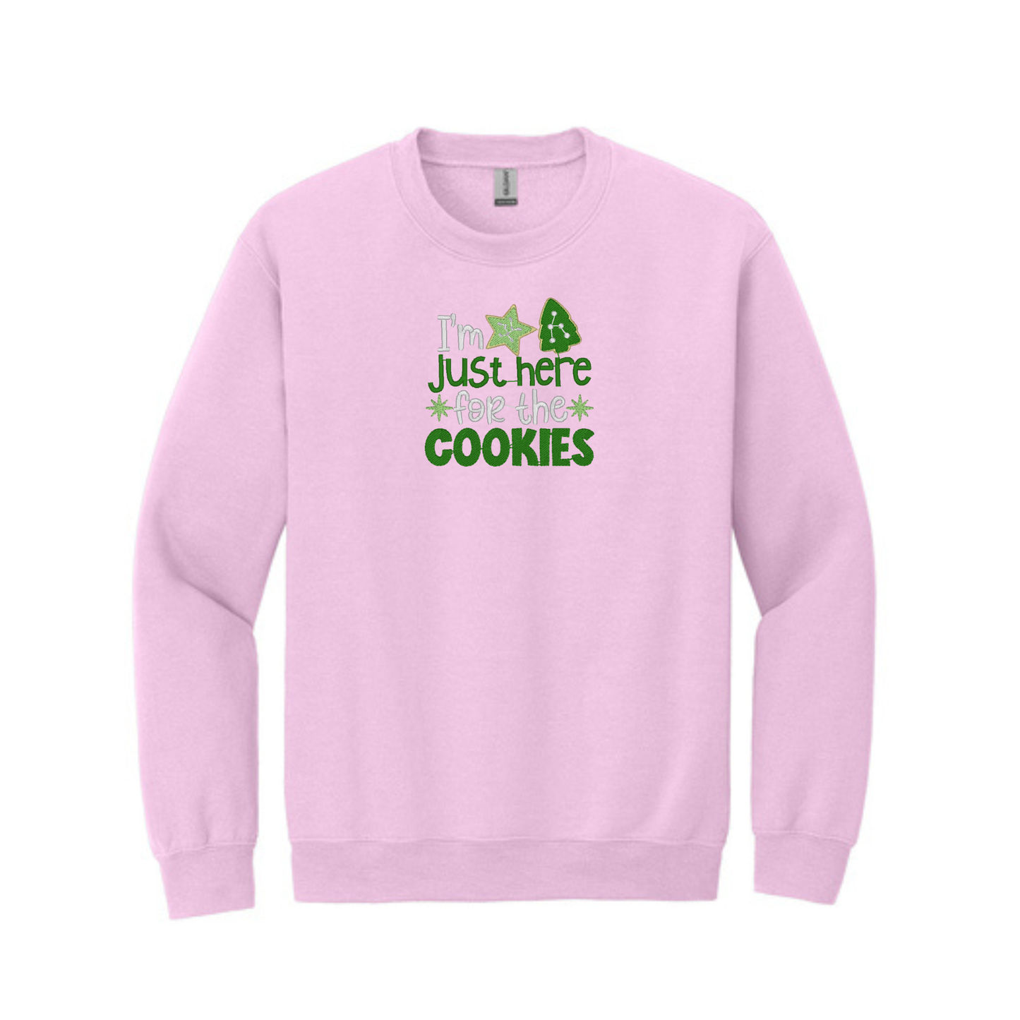 I'm Just Here for the Cookies -  Crewneck Sweatshirt