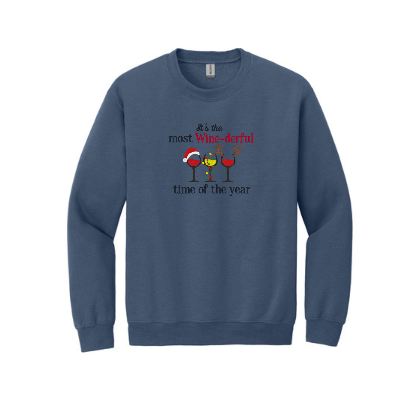 The most Wine-derful time of the year -  Crewneck Sweatshirt