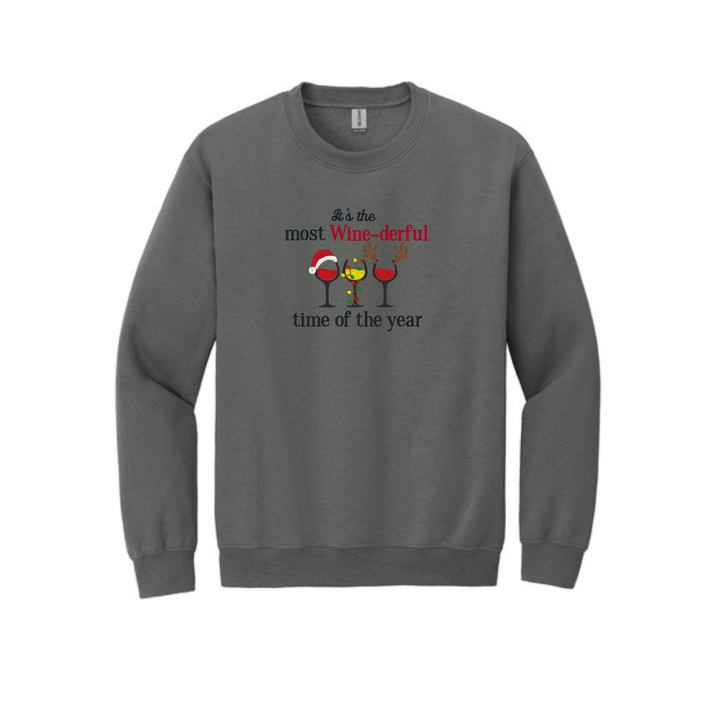 The most Wine-derful time of the year -  Crewneck Sweatshirt