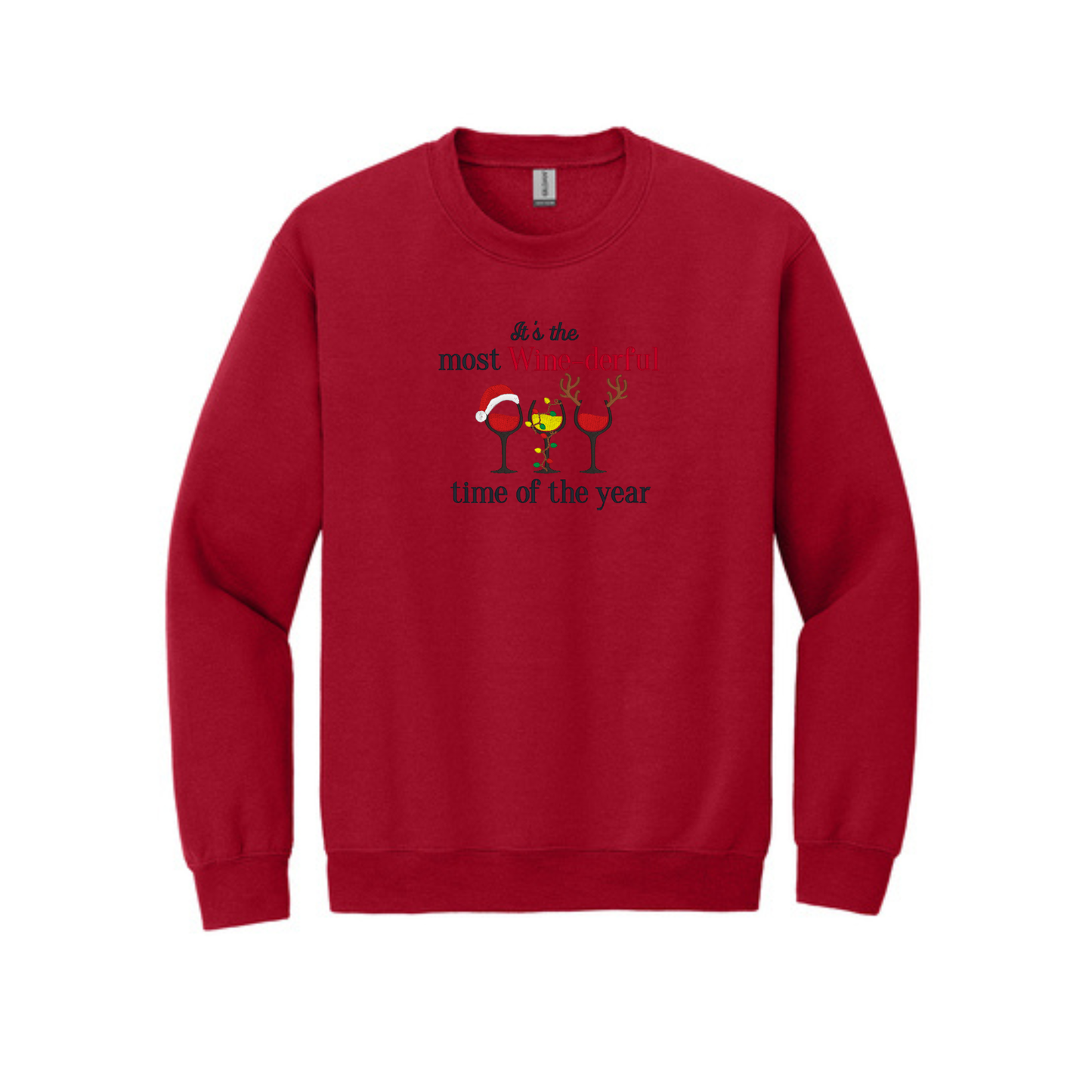 The most Wine-derful time of the year -  Crewneck Sweatshirt