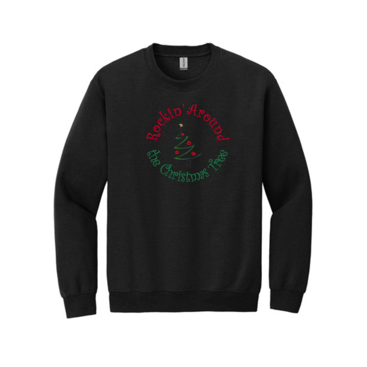 Rockin' Around the Christmas Tree  -  Crewneck Sweatshirt