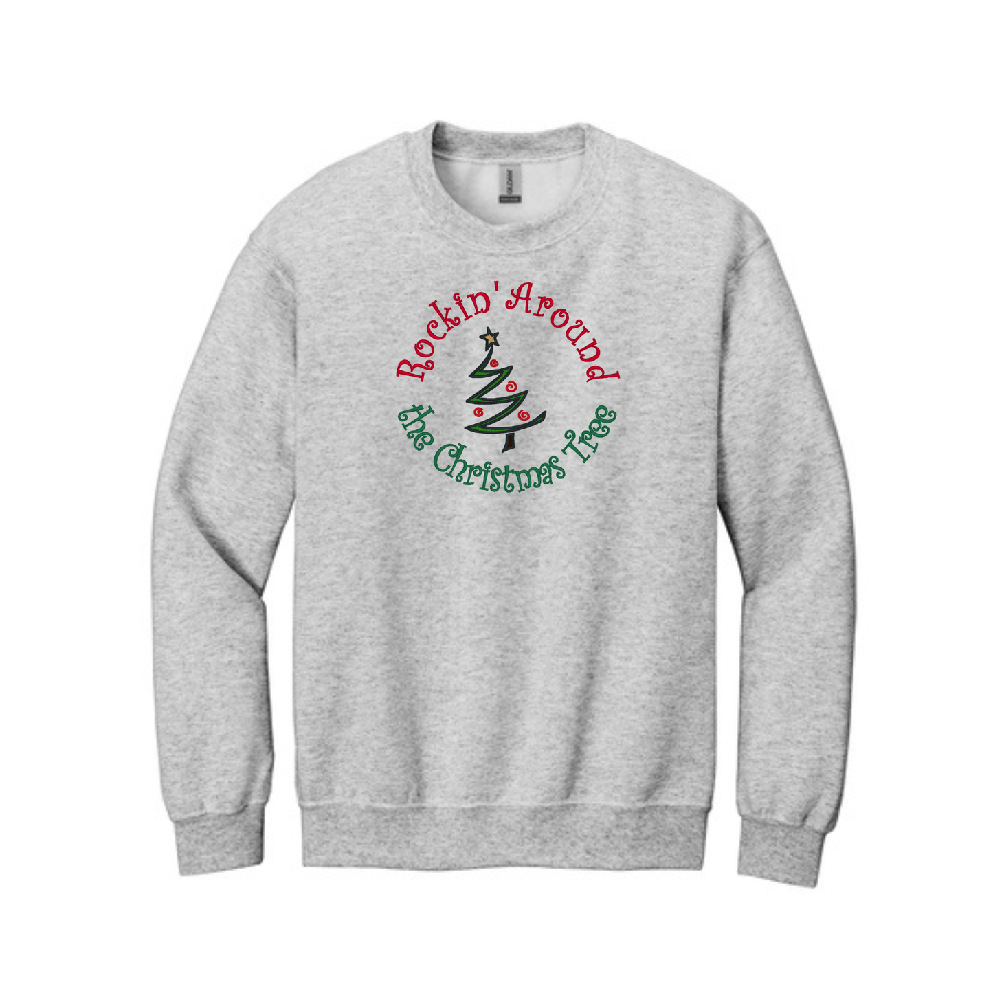 Rockin' Around the Christmas Tree  -  Crewneck Sweatshirt