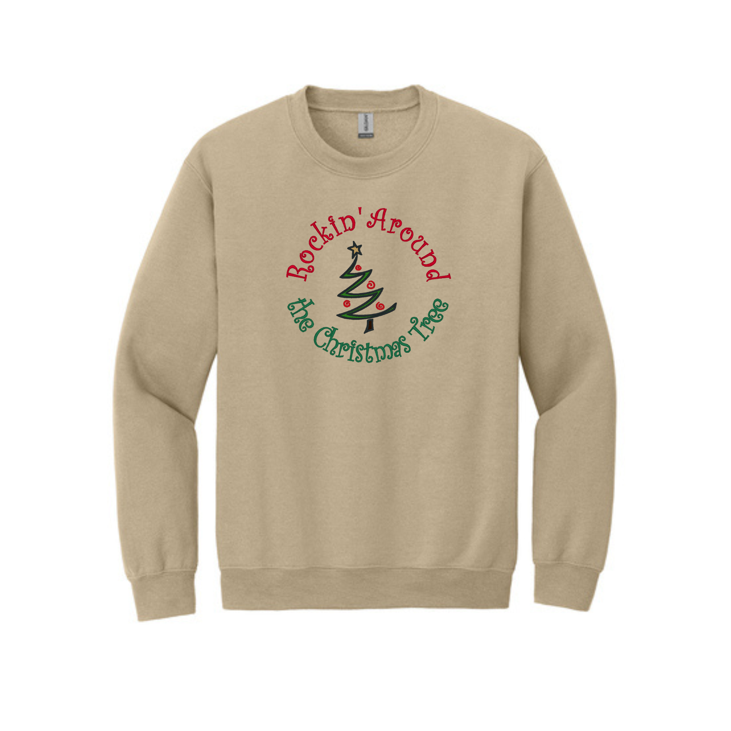 Rockin' Around the Christmas Tree  -  Crewneck Sweatshirt