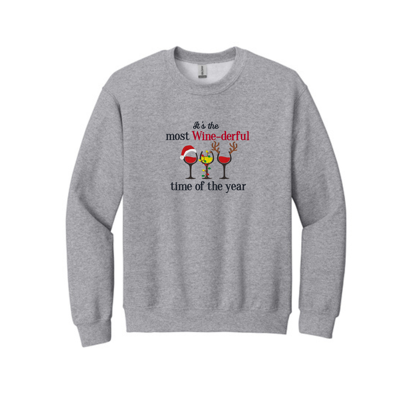 The most Wine-derful time of the year -  Crewneck Sweatshirt