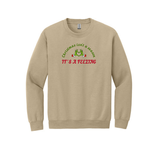 Christmas is a feeling  -  Crewneck Sweatshirt