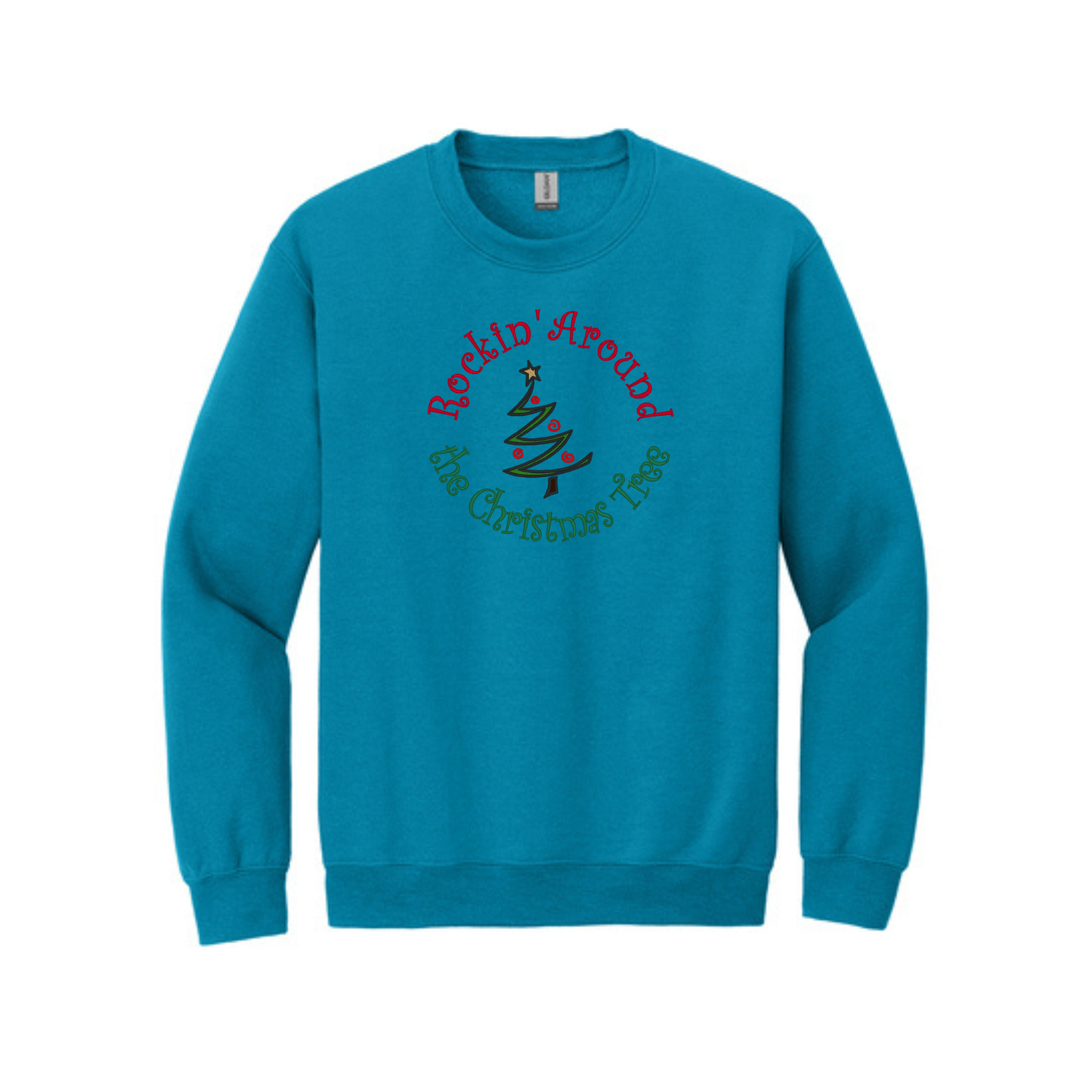 Rockin' Around the Christmas Tree  -  Crewneck Sweatshirt
