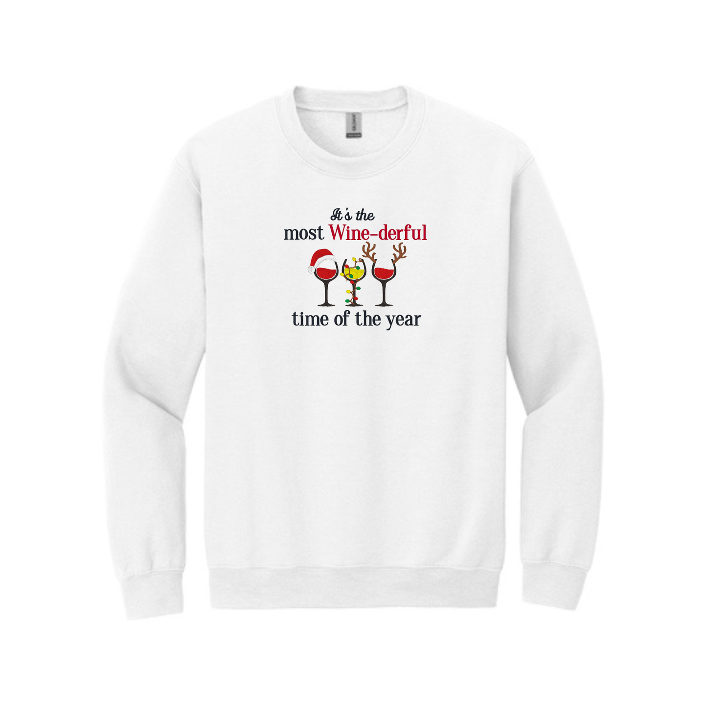 The most Wine-derful time of the year -  Crewneck Sweatshirt