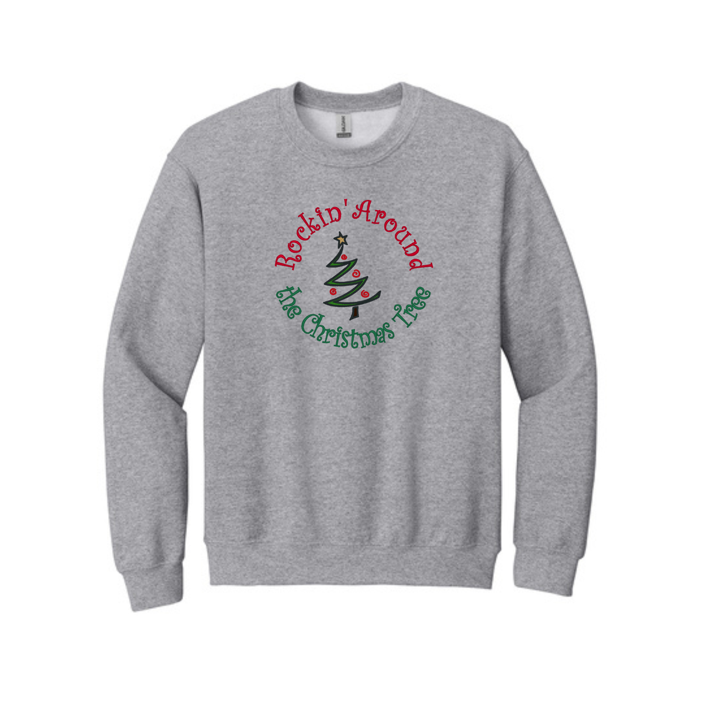 Rockin' Around the Christmas Tree  -  Crewneck Sweatshirt