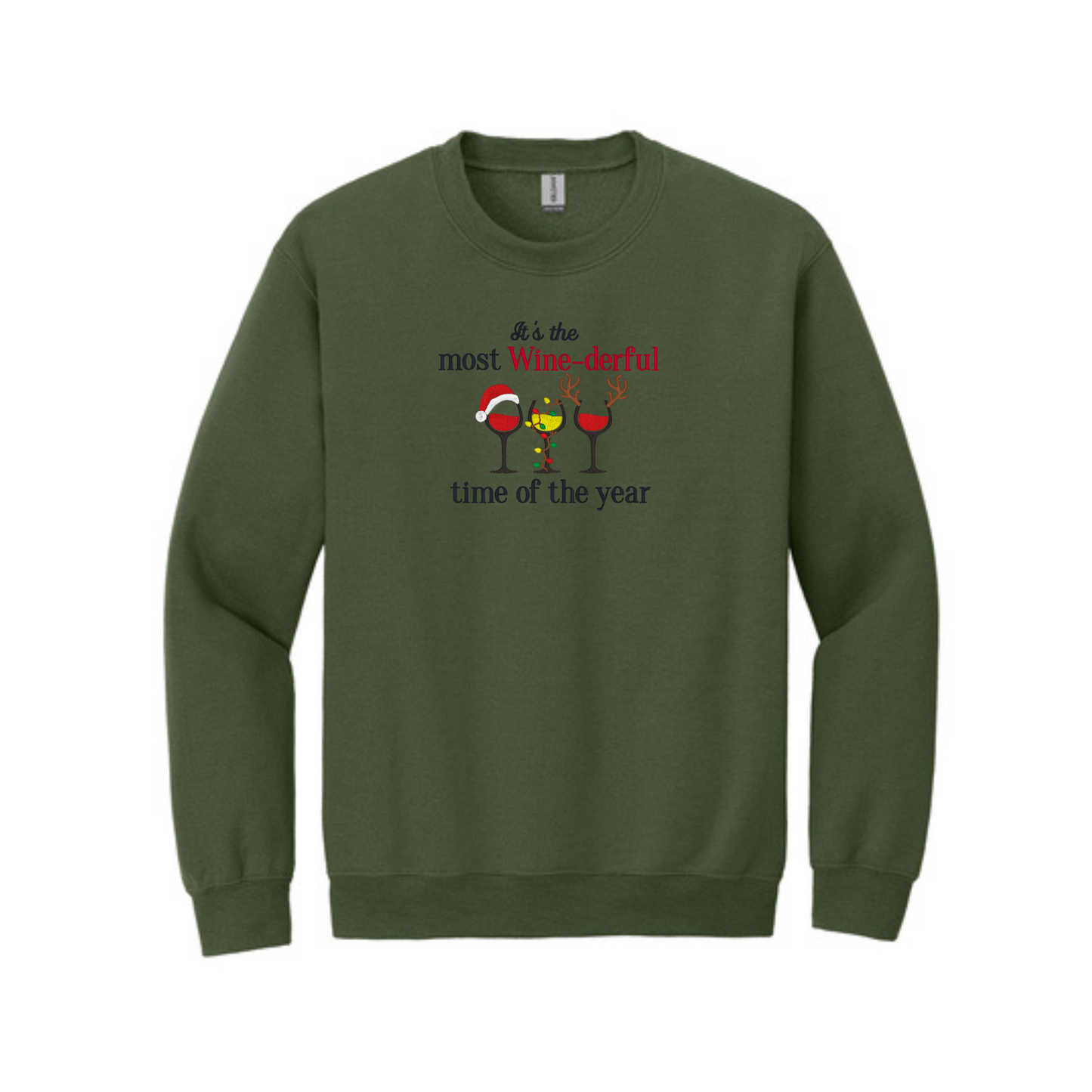 The most Wine-derful time of the year -  Crewneck Sweatshirt