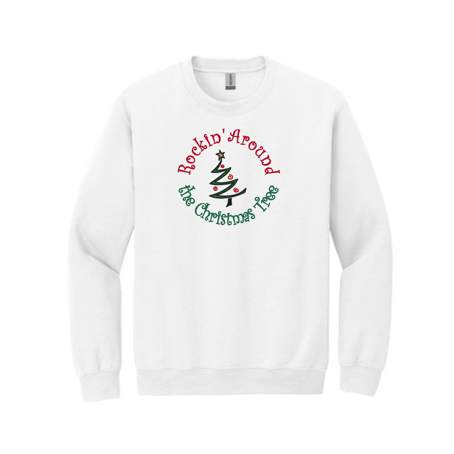 Rockin' Around the Christmas Tree  -  Crewneck Sweatshirt