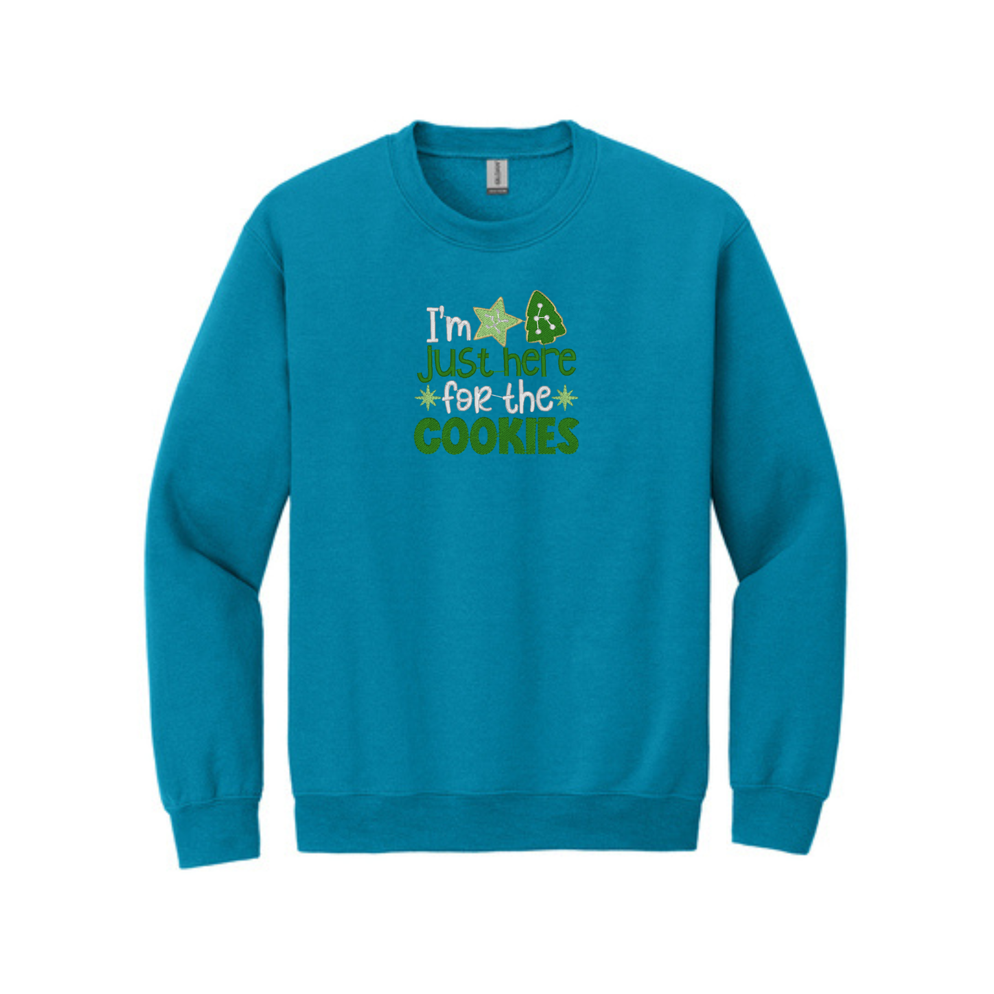 I'm Just Here for the Cookies -  Crewneck Sweatshirt