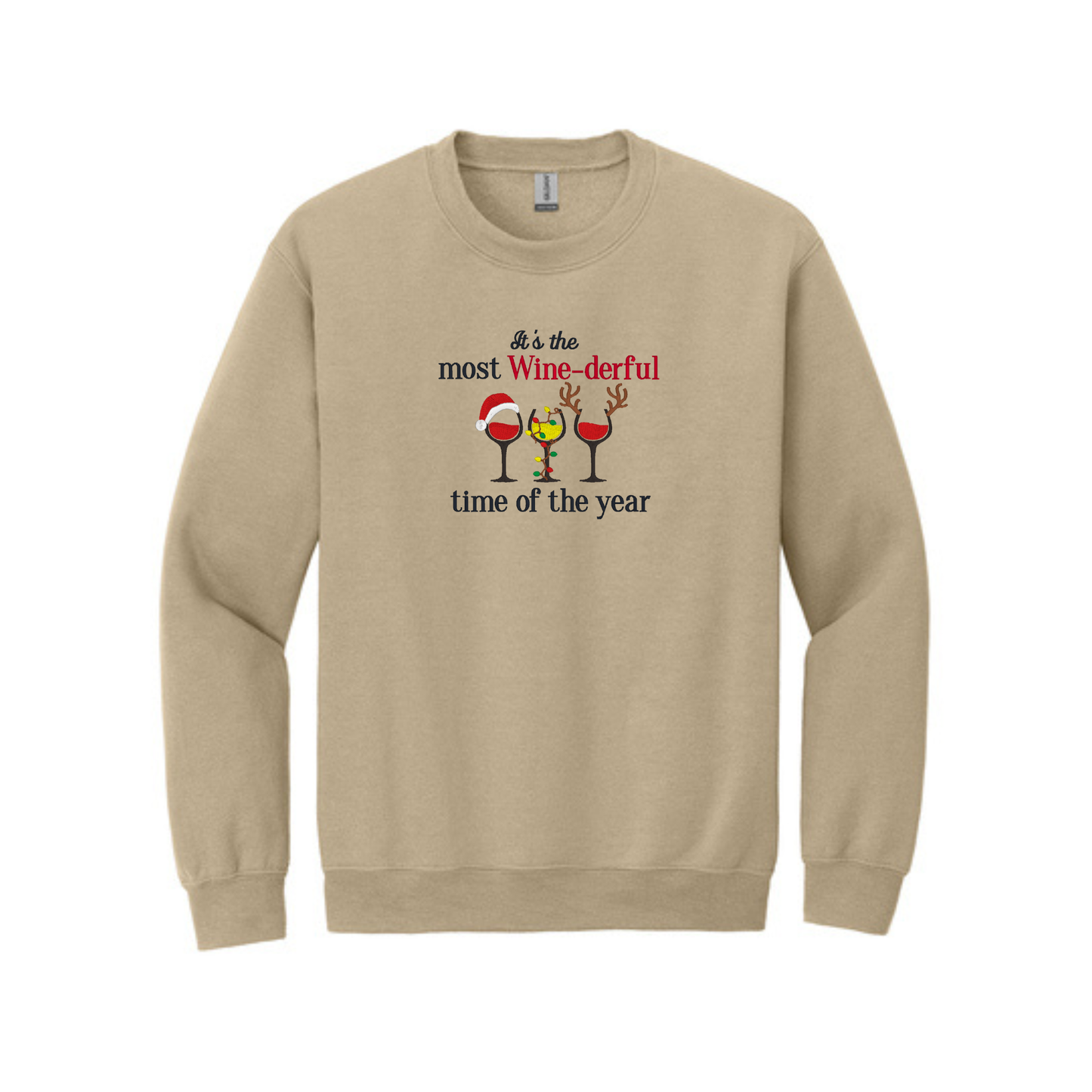 The most Wine-derful time of the year -  Crewneck Sweatshirt