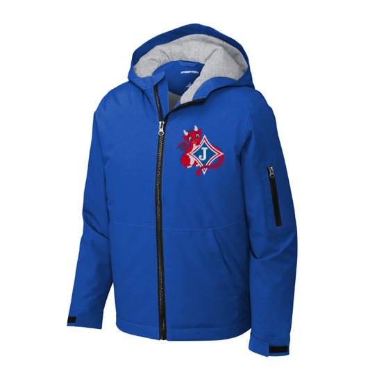 Youth Jacket with Dragon Tail Wrapped Logo