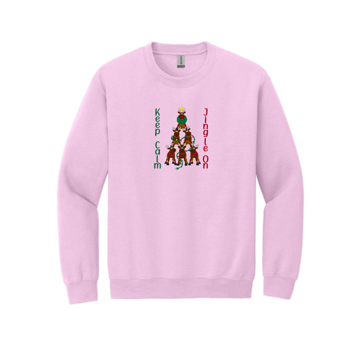 Keep-Calm-Jingle-On -  Crewneck Sweatshirt